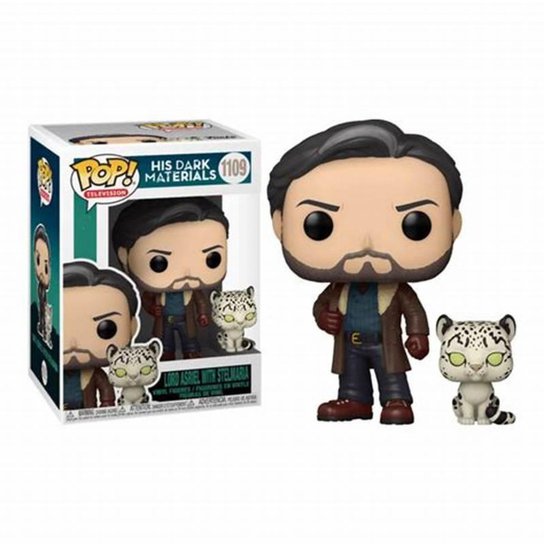 Funko Pop Lord Asriel com Daemon His Dark Materials #1109