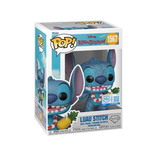 Funko Pop Luau Stitch Diamond
