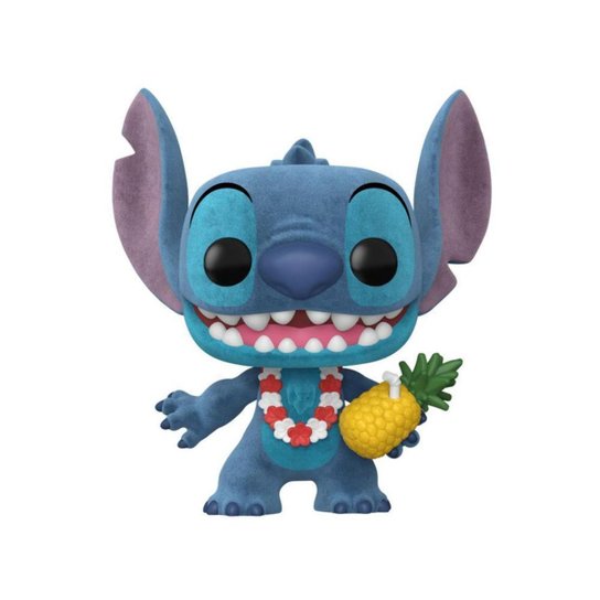 Funko Pop Luau Stitch Flocked