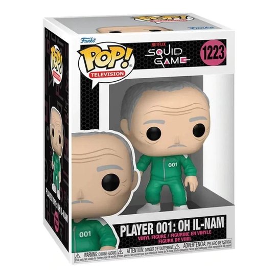 Funko Pop Round 6 Player 001 Oh- Il-Nam #1223