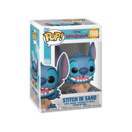 Funko Pop Stitch na Areia