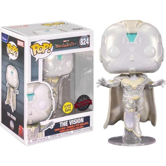 Funko Pop Visão Edição Especial Diamond Marvel #824
