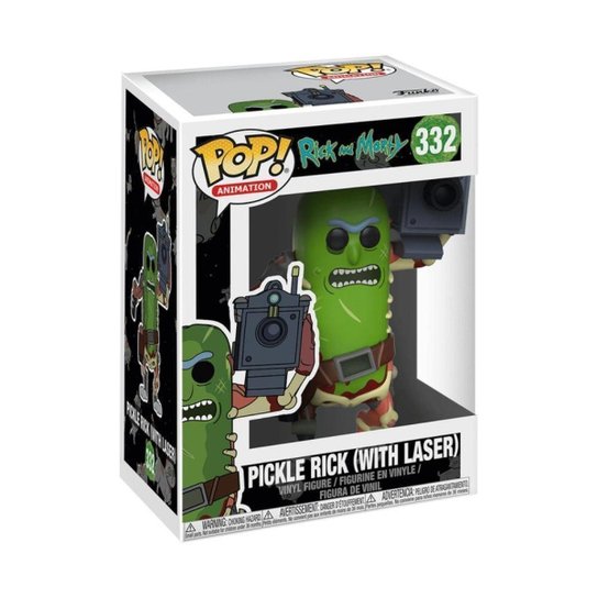 Funko Rick Pepino com Laser, POP! Animation, Rick & Morty