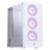Gabinete Gamer Fortrek Cruiser - Lateral em Acrílico - com 3 Coolers RGB - Branco - 80257 - Branco