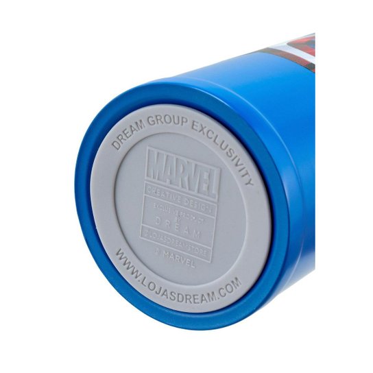 Garrafa Capitão America Resistente 500 ML Suco Marvel