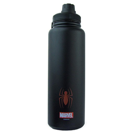 Garrafa Inox Homem-Aranha Marvel Térmica Big Hero 1L Mantém Bebida Quente Gelada