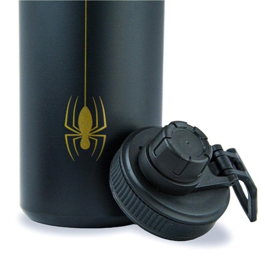 Garrafa Inox Homem-Aranha Marvel Térmica Big Hero 1L Mantém Bebida Quente Gelada