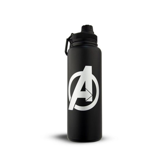 Garrafa Térmica Big Hero 1 Litro Inox Vingadores Marvel