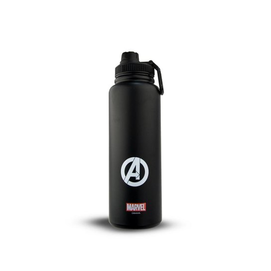 Garrafa Térmica Big Hero 1 Litro Inox Vingadores Marvel