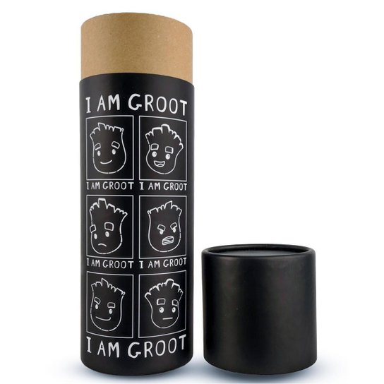 Garrafa Térmica De Aço 500ml Groot Oficial Marvel