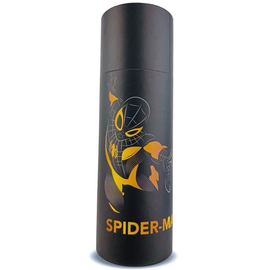 Garrafa Térmica Homem-Aranha Inox 750ml Resistente Marvel