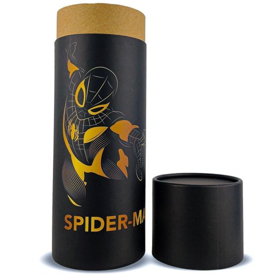 Garrafa Térmica Homem-Aranha Inox 750ml Resistente Marvel