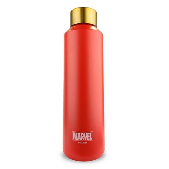 Garrafa Térmica Homem De Ferro Inox 600ml Marvel
