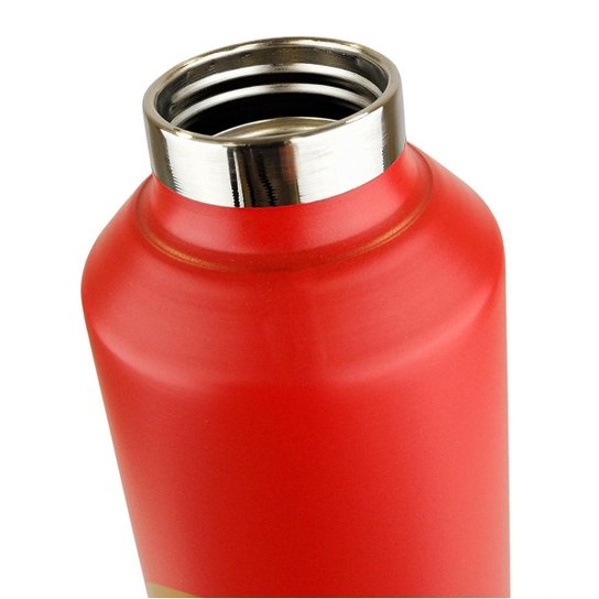 Garrafa Térmica Homem De Ferro Inox 600ml Marvel