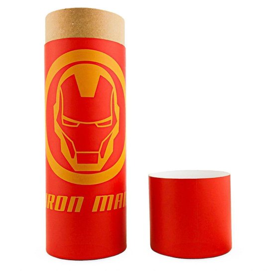 Garrafa Térmica Homem De Ferro Inox 600ml Marvel