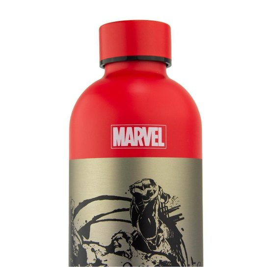 Garrafa Térmica Marvel 1 Litro Avengers Vingadores Inox