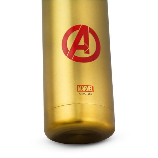 Garrafa Térmica Marvel Homem de Ferro 750ml Inox
