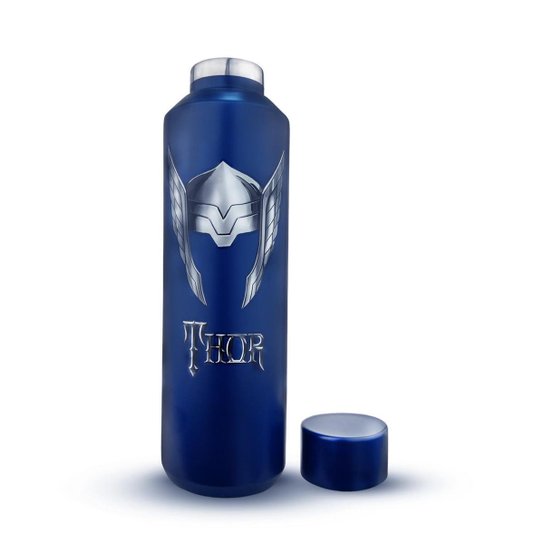 Garrafa Térmica Thor 600ml Capacete Resistente Marvel