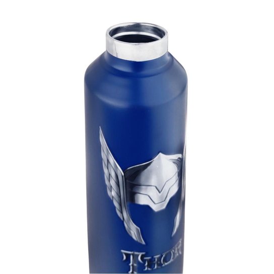 Garrafa Térmica Thor 600ml Capacete Resistente Marvel