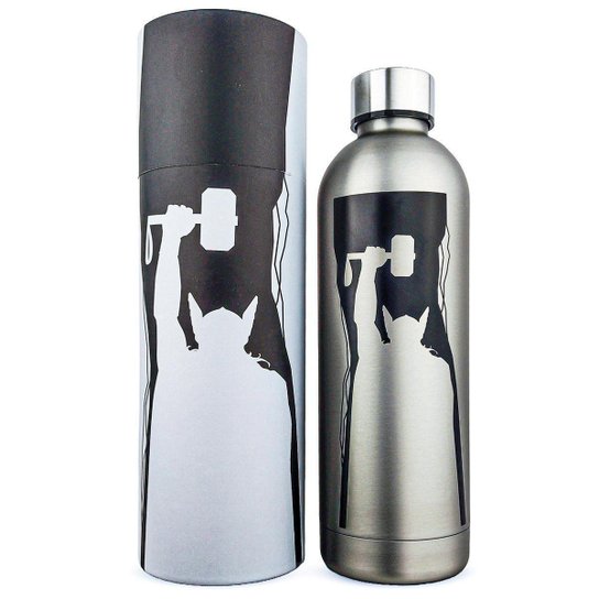 Garrafa Térmica Thor Inox 750ml Resistente Marvel