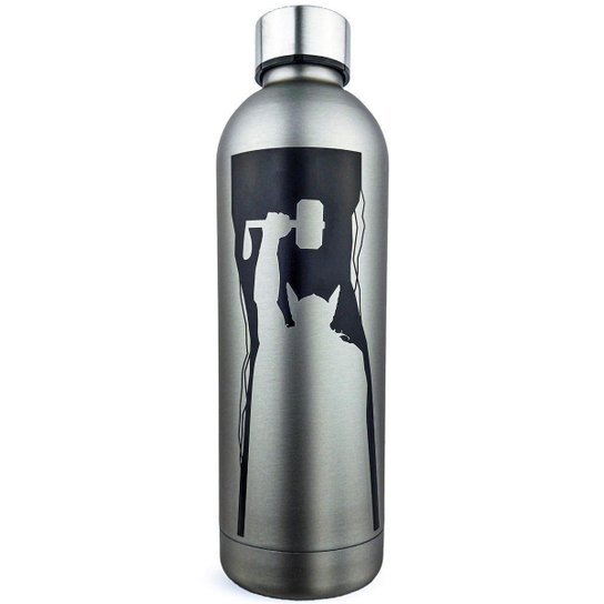 Garrafa Térmica Thor Inox 750ml Resistente Marvel