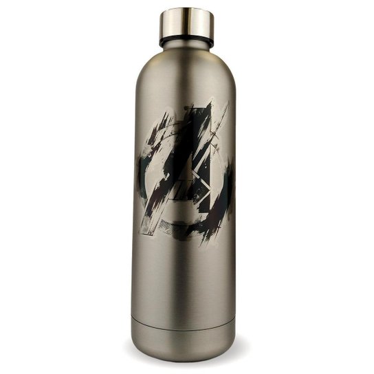 Garrafa Térmica Vingadores Inox 750ml Resistente Marvel