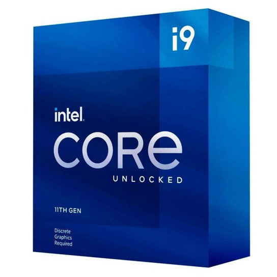 Intel Core i9 11900KF - LGA 1200 - 3.5GHz (Turbo 5.3GHz) - Cache 16MB - 11ª Geração - BX8070811900KF