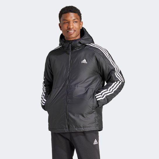 Jaqueta Adidas Pesada 3 Stripes Masculina