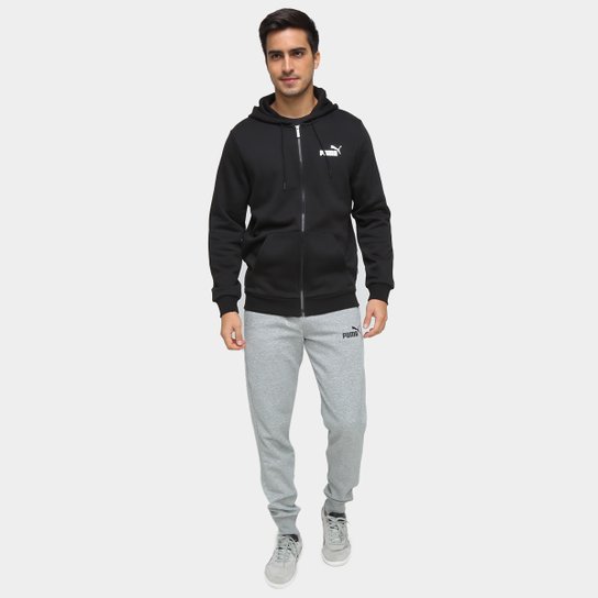 Jaqueta Moletom Puma Small Logo c/ Capuz Masculina