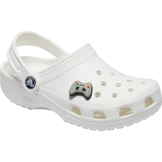 Jibbitz Crocs Grey Game Controller