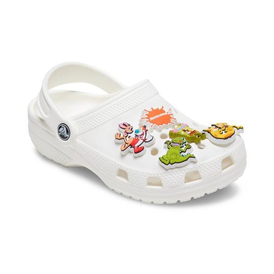 Jibbitz Crocs Nickelodeon Nostalgia Pack Com 5 Unidades Único
