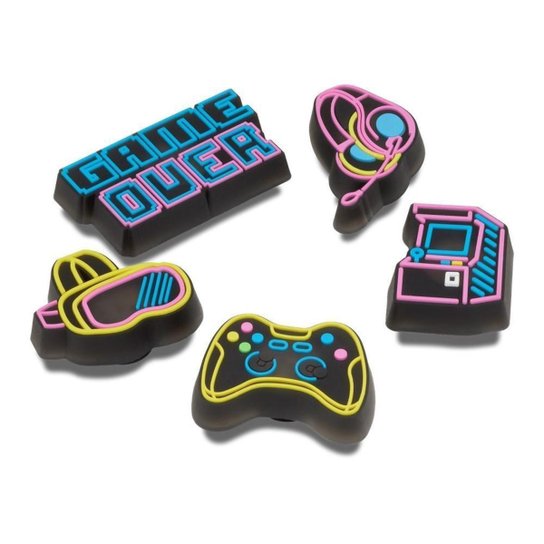 Jibbitz™ gamer neon unico