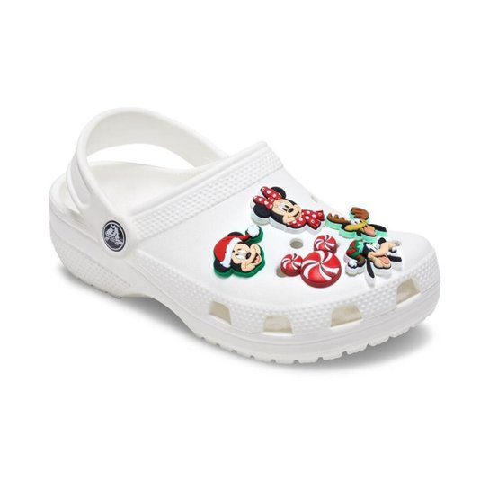 Jibbitz™ mickey natal pack com 5 peças unico