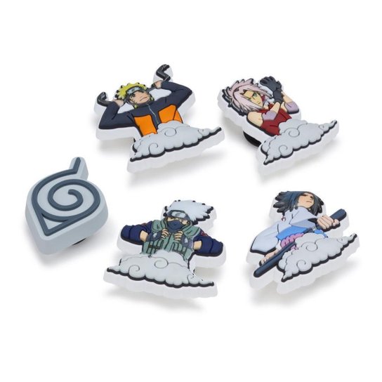 Jibbitz™ naruto uzumaki pack com 5 peças unico