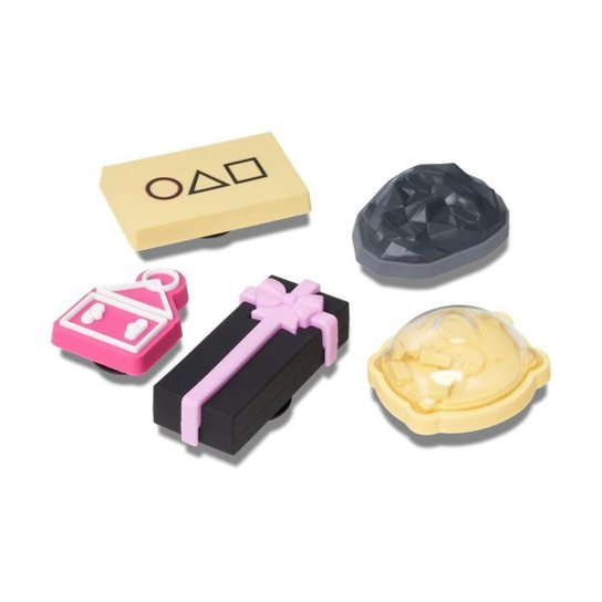 Jibbitz™ Squid Game Pack com 5 Peças Unico