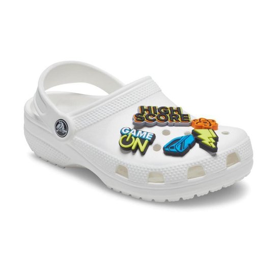 Jibbitz™ super gamer pack com 5 unidades unico