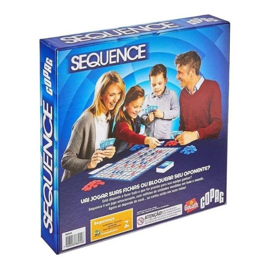 Jogo De Tabuleiro Sequence - Copag