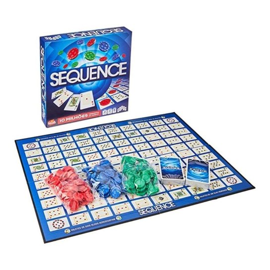 Jogo De Tabuleiro Sequence - Copag