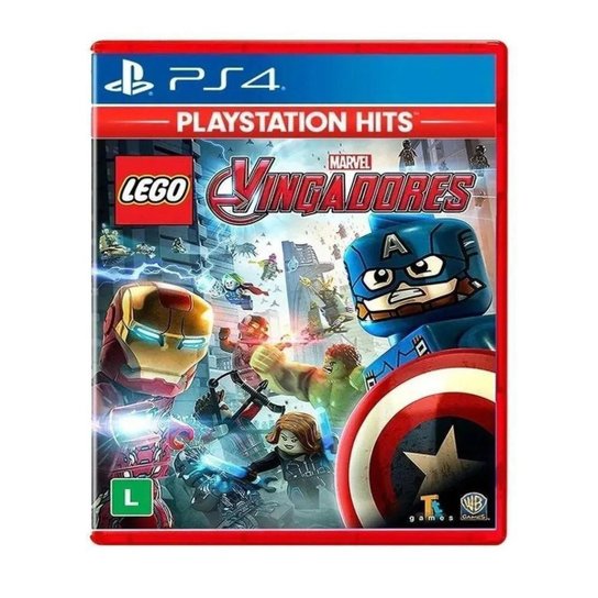 Jogo Lego Marvel Vingadores para PS4