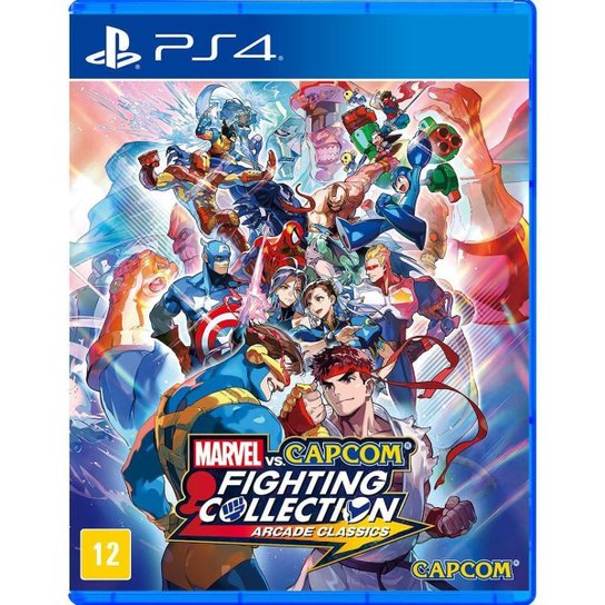 Jogo Marvel Vs Capcom Collection Arcade Classics para PS4