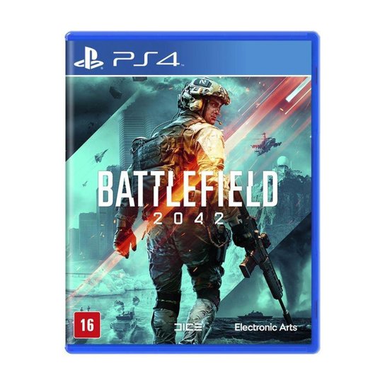Jogo Midia Fisica Battlefield 2042 para PS4 Electronic Arts