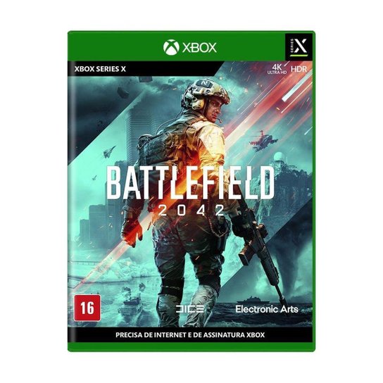 Jogo Midia Fisica Battlefield 2042 para Xbox One e Series X