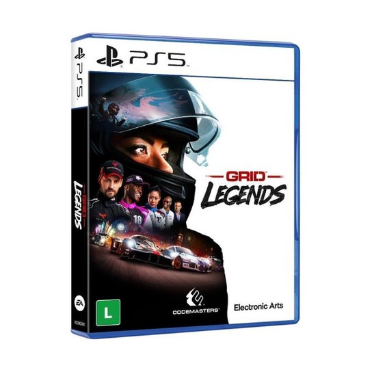 Jogo Midia Fsica Grid Legends PlayStation 5 Electronic Arts