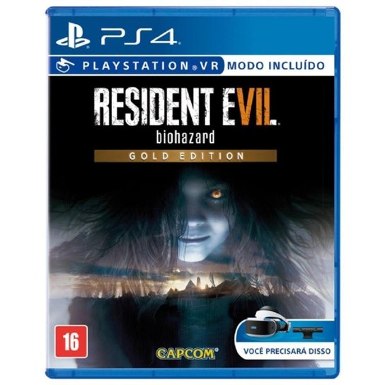Jogo Resident Evil 7 Biohazard Gold Edition para PS4