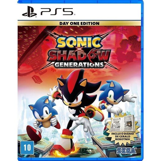 Jogo Sonic x Shadow Generations para PS5
