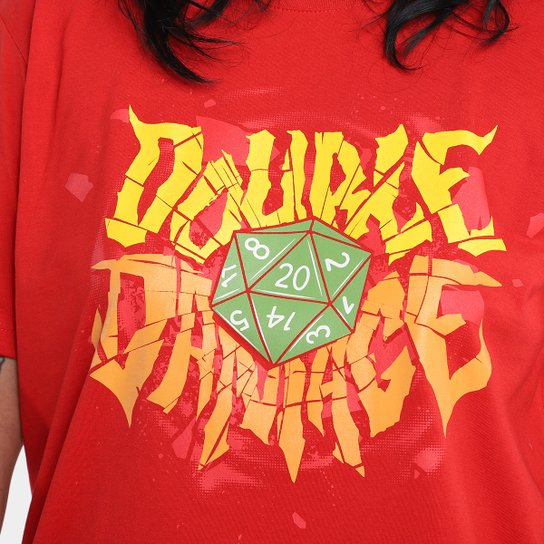 Kit 2 Camisetas NerdStore Double Damage + Critical Failure