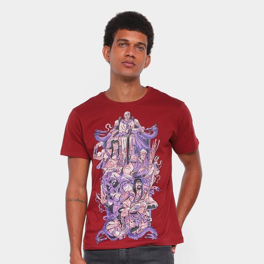 Kit Camiseta Jovem Nerd Ruff Ghanor + Boné Jovem Nerd