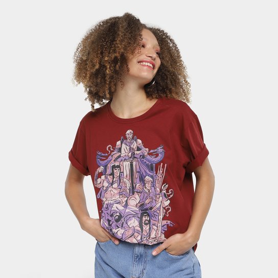 Kit Camiseta Jovem Nerd Ruff Ghanor + Boné Jovem Nerd