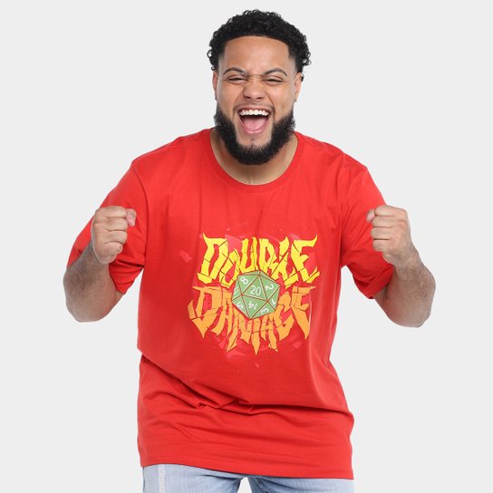 Kit Camiseta NerdStore Double Damage + Boné Jovem Nerd Trucker