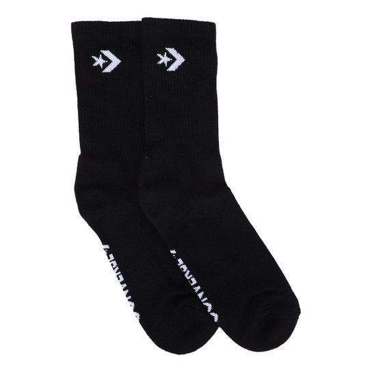 Kit Meia Converse Cano Longo  3 Pares